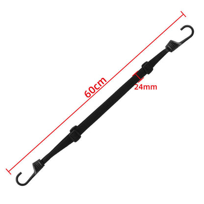 Universal Motorcycle Helmet Luggage Rope with 2 Hooks