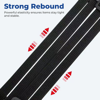 Universal Motorcycle Helmet Luggage Rope with 2 Hooks