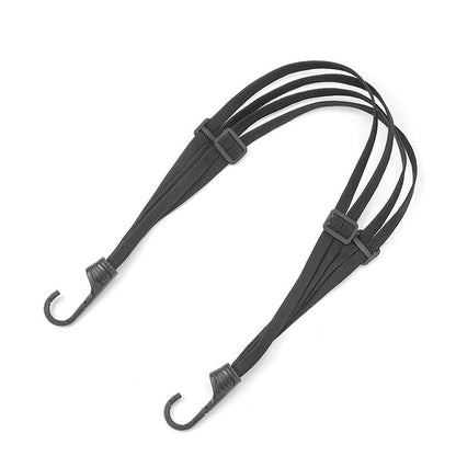 Universal Motorcycle Helmet Luggage Rope with 2 Hooks