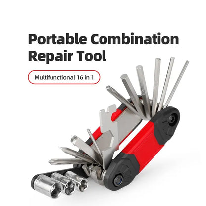 Portable Folding Bicycle Repair Tool Multi-functional Tool