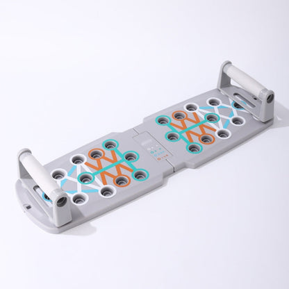 Foldable Push-up Board with Color-Coded Guide