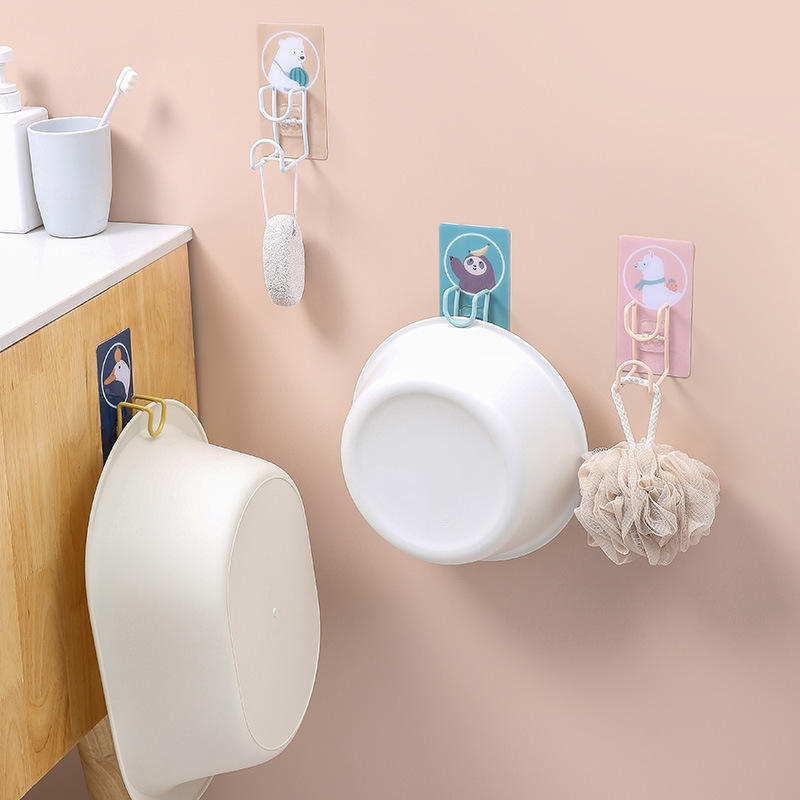 Appendiabiti automatico a parete organizer da cucina multifunzionale in metallo