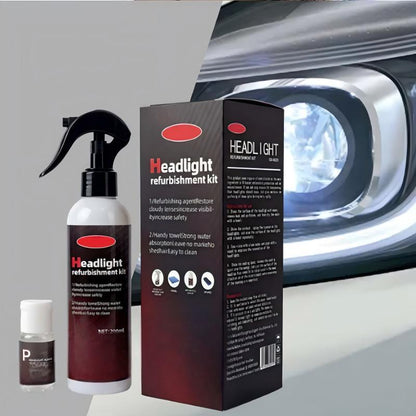 🔥Buy 3 Get 2 Free🔥 Car Headlight Cleaning & Restoration Agent – Scratch Remover, UV Protection & Anti-Yellowing 🚗