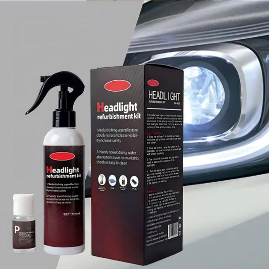 🔥Buy 3 Get 2 Free🔥 Car Headlight Cleaning & Restoration Agent – Scratch Remover, UV Protection & Anti-Yellowing 🚗