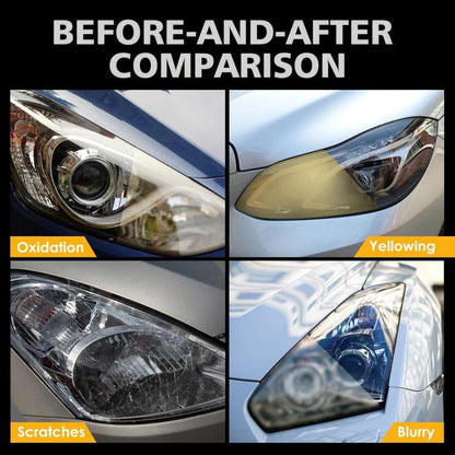 🔥Buy 3 Get 2 Free🔥 Car Headlight Cleaning & Restoration Agent – Scratch Remover, UV Protection & Anti-Yellowing 🚗