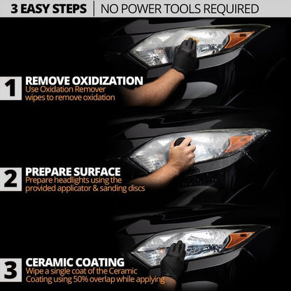 🔥Buy 3 Get 2 Free🔥 Car Headlight Cleaning & Restoration Agent – Scratch Remover, UV Protection & Anti-Yellowing 🚗