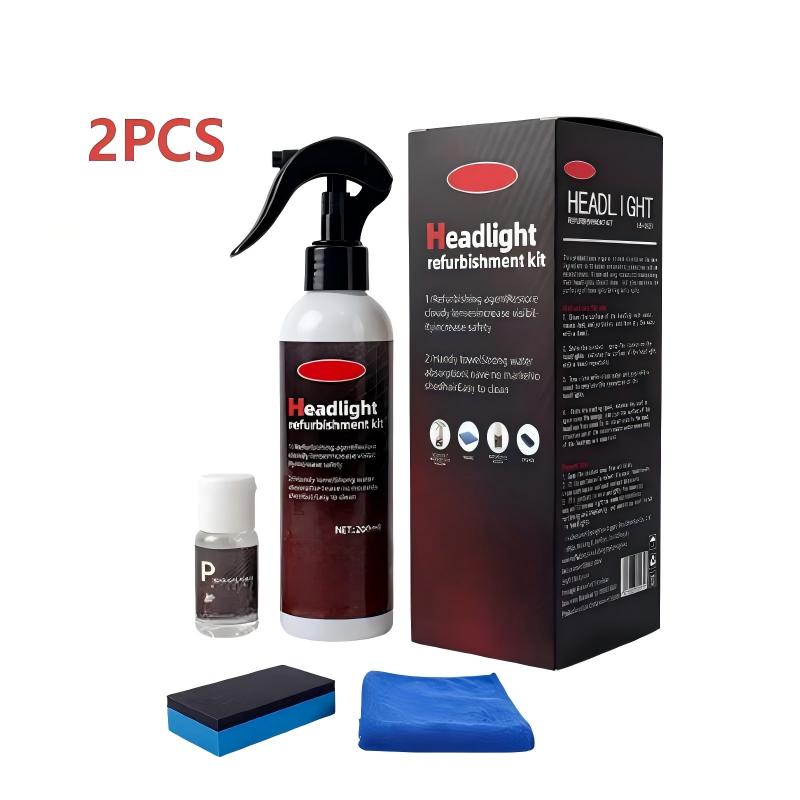 🔥Buy 3 Get 2 Free🔥 Car Headlight Cleaning & Restoration Agent – Scratch Remover, UV Protection & Anti-Yellowing 🚗