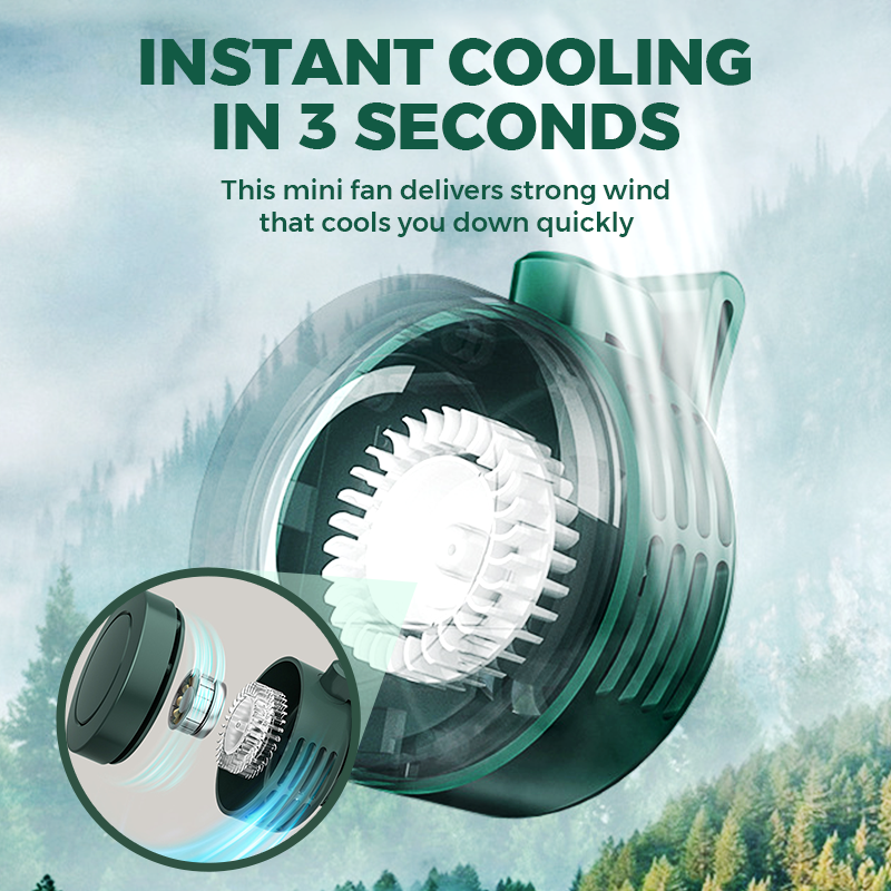 📢📢50% OFF !!!⏰Portable Mini USB Clip-On Fan
