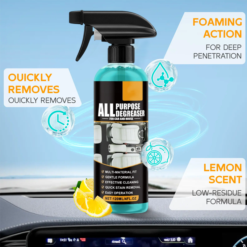 ✨🔥All-Purpose Degreaser Spray🧼Remove Stains in 1 Second! ⚡