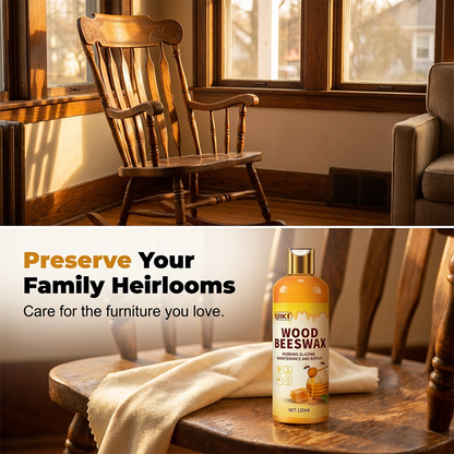 ⏰🔥LIMITED TIME 50% OFF! 🪵 All-Natural Wood Beeswax Polish & Conditioner – Restore Shine, Protect & Nourish Your Furniture ✨🛋️