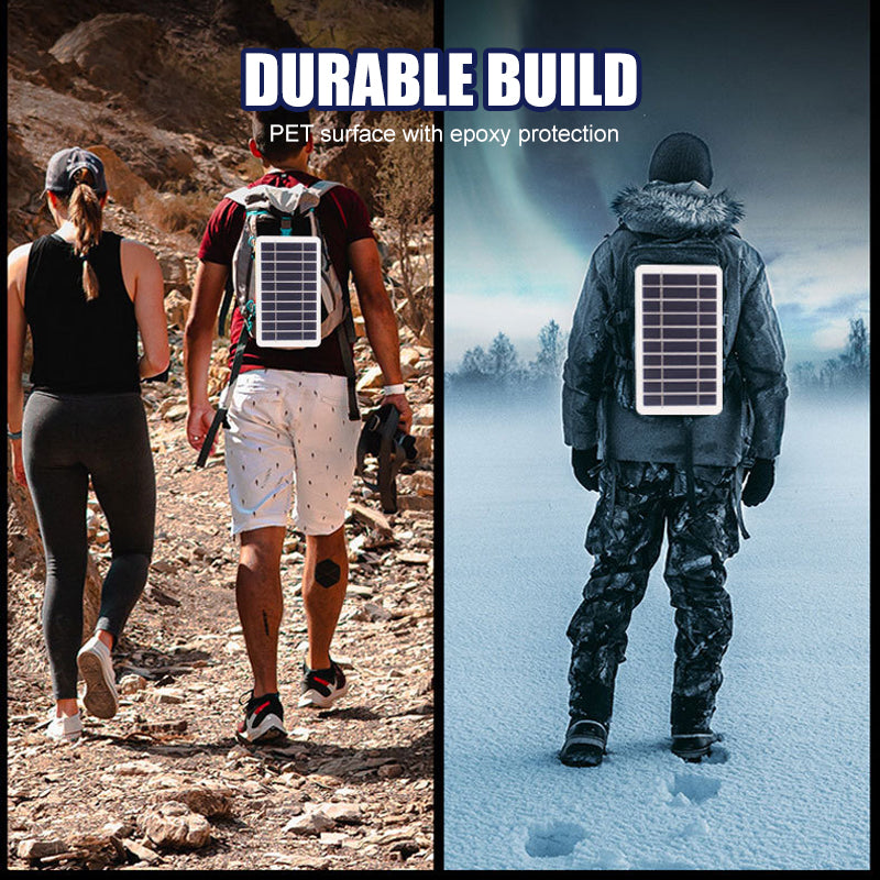 🔥 2W – Ultra-Thin Flexible Solar Charger (5V USB Output)☀️🔋