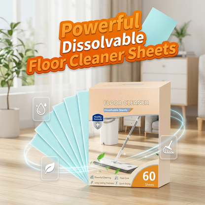 Dissolvable Floor Cleaner Sheets