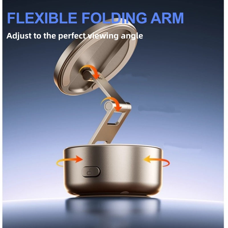 Electric Vacuum Magnetic Phone Holder for Car & Desk