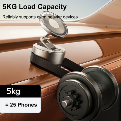 Electric Vacuum Magnetic Phone Holder for Car & Desk