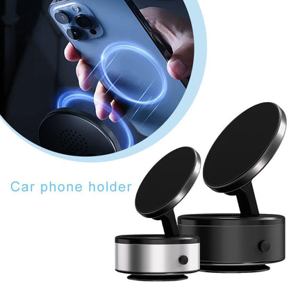 🎉Black Friday Sale 49% OFF 🎉Dashboard Magnetic Car Phone Mount - Folding Magnetic Vacuum Suction Cup Phone Holder
