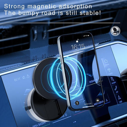 🎉Black Friday Sale 49% OFF 🎉Dashboard Magnetic Car Phone Mount - Folding Magnetic Vacuum Suction Cup Phone Holder