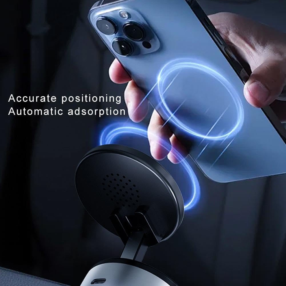 🎉Black Friday Sale 49% OFF 🎉Dashboard Magnetic Car Phone Mount - Folding Magnetic Vacuum Suction Cup Phone Holder
