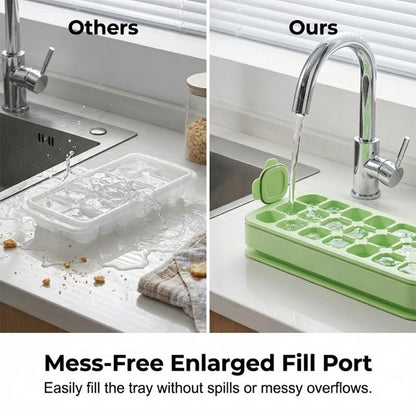 Food-Grade Press-Type Ice Cube Tray