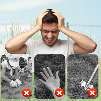 Multifunctional Garden Weeding Forks with Wooden Handle