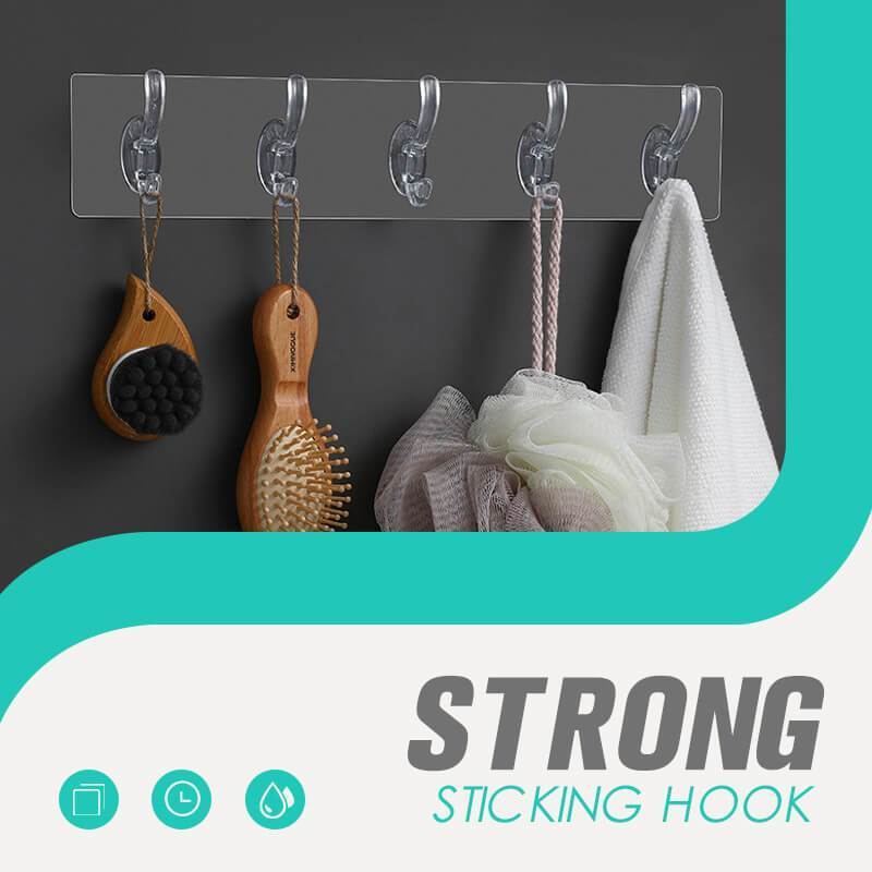 Transparent Non-marking Strong Sticking Hook