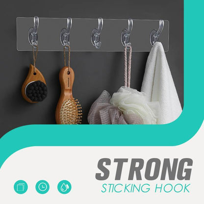 Transparent Non-marking Strong Sticking Hook