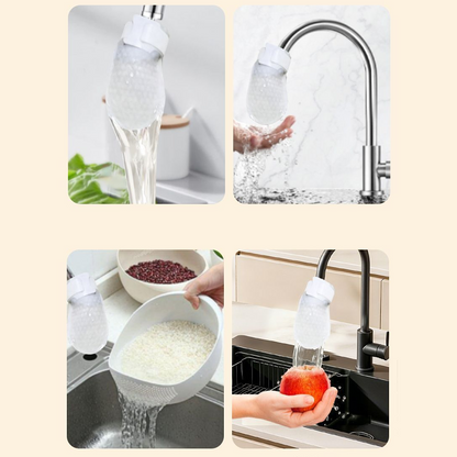📢📢50% OFF !! ⏰Anti-Splash Kitchen Faucet Filter for Sediment & Rust Removal