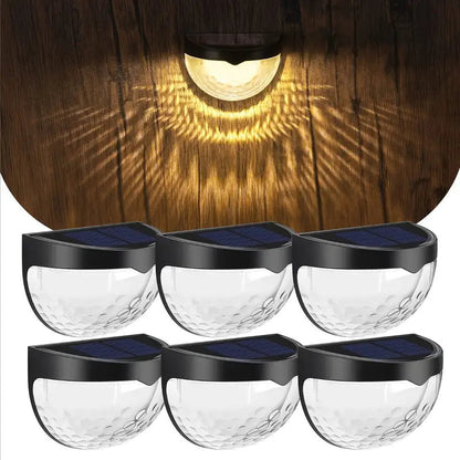 Decorative Solar Waterproof Fence Lights for Outdoor