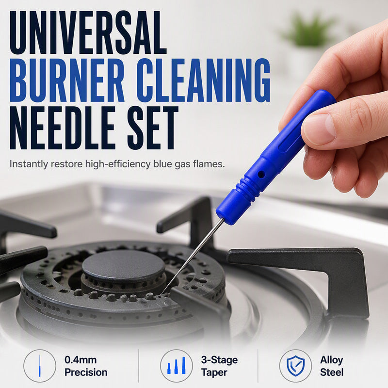 Precision Gas Burner Cleaning Needle